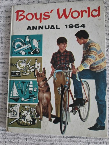Boys world annual 1964 comic - boys,