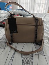 ZARA WOMEN'S DOVE GREY BEIGE