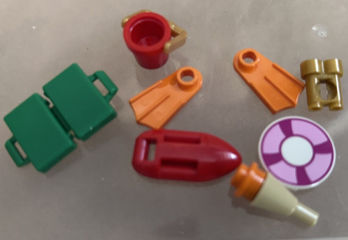 Lego beach float 1st aid - lego,