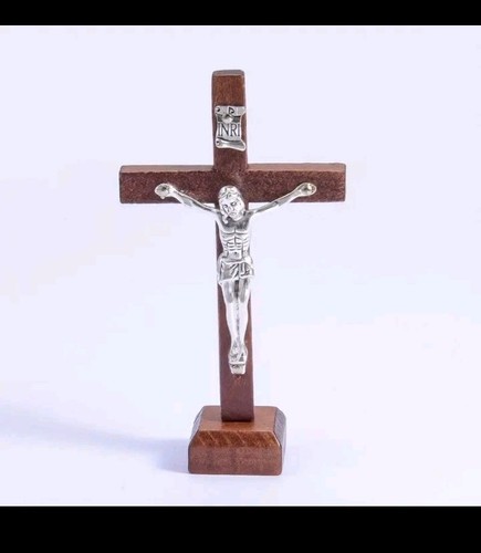 Wooden crucifix cross - wooden, jesus