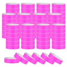 500 Pack Paper Wristbands for