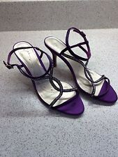BHS Emma Bridesmaid Shoes Purple Size 8