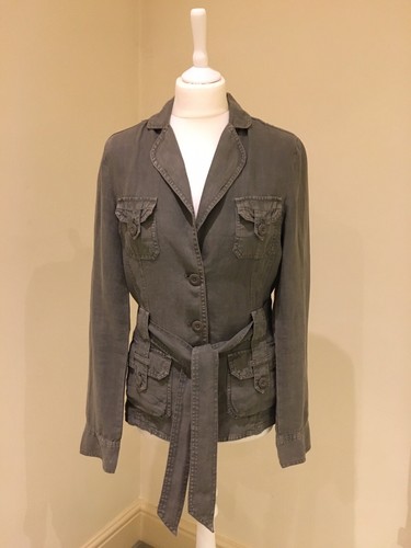 Red herring khaki linen - khaki, jacket