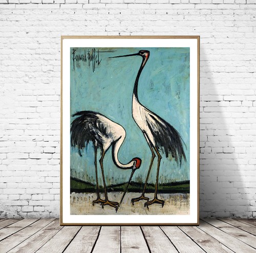 Bernard buffet two birds - -,