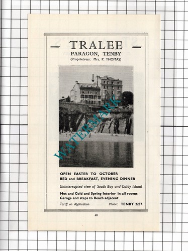 Tralee paragon tenby wales - tenby,