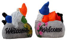 Gnome Welcome Painted Garden