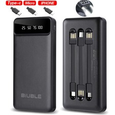 90000000mAh Power Bank USB-C Pack Backup Battery Fast Charger For Mobile Phone