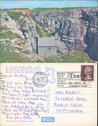 Govans chapel and cliffs - chapel,