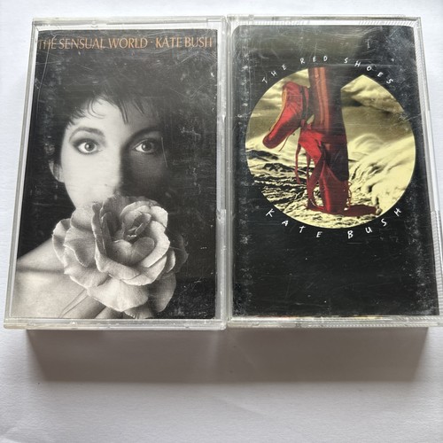 Kate bush cassettes - cassettes, red