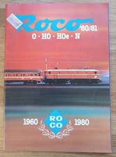 Vintage Roco Model Railway Catalogue 1980 Modelling