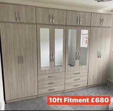 Brand New Big SILVER 8 Doors