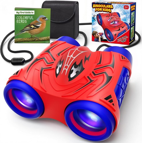 Kids binoculars with bird - kids,