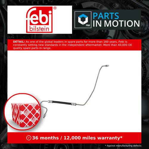 Brake hose rear left - rear, 175225