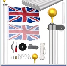 20FT(6M) Sectional Flagpole