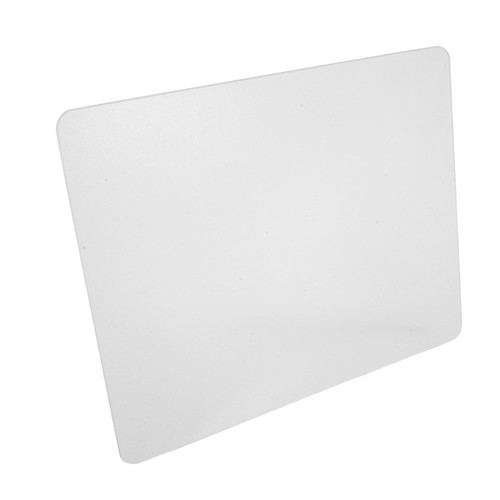 Transparent glass mouse - glass, pad