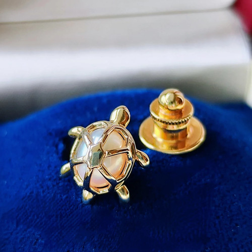 Mikimoto akoya pearl turtle - mikimoto,