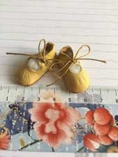 Real Leather Dolls Shoes 3cm