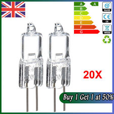 G4 Halogen Capsule Bulbs Light Replace 10W 20W 12 Volt 2 Pin Lamps UK