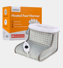 Vonhaus Grey Electric Foot Warmer- 2501023
