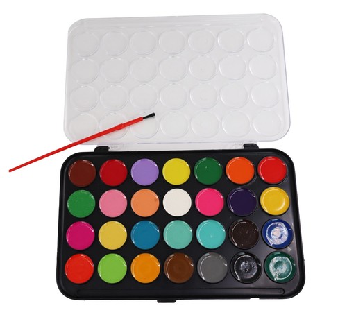 Watercolour paint set box - watercolour,