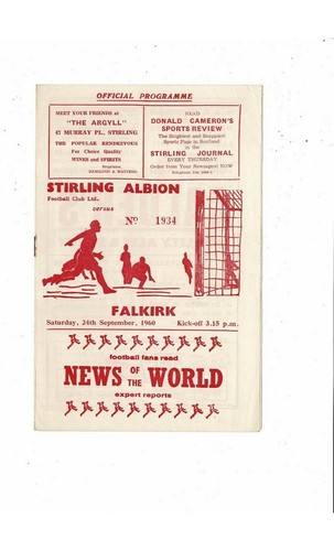 1960 stirling albion - stirling, v