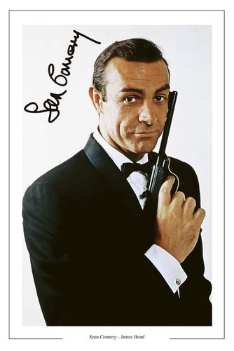 Sean connery autograph signed - sean,