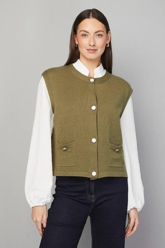 Wallis khaki tank womens - khaki,