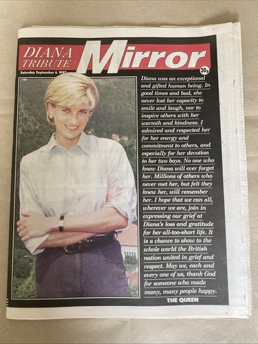 Mirror 6th september 1997 - mirror,