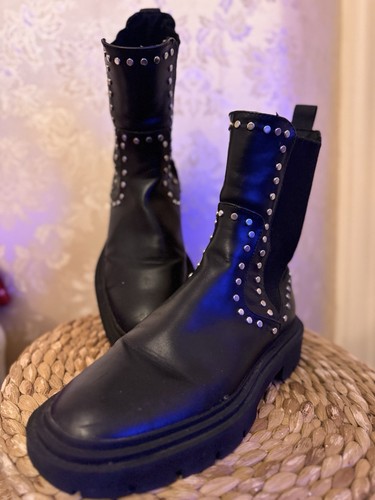 Zara black strappy heeled - zara,