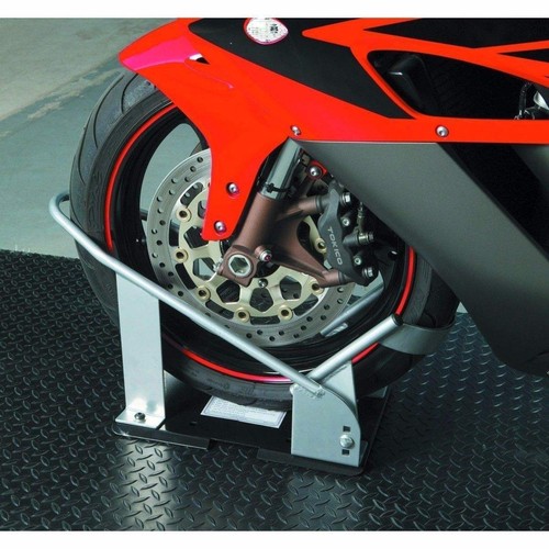 Motorcycle front wheel chock - motorcycle,