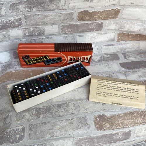Vintage dominoes with - vintage,