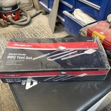 NEW Snap-On Tools Ratchet Handle BBQ Tool Set SSX20P109 