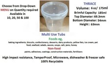 Tamper Proof Containers & Lids
