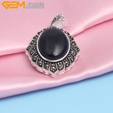 Pendant Jade Charm Coral Oval