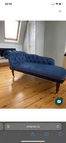Vintage chaise longue - chaise,