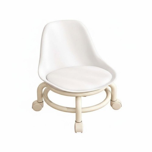 Low height rolling stool - low,