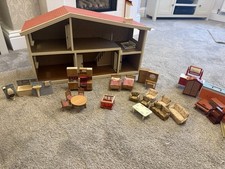 Lundby of Sweden Vintage Dolls House With Furniture