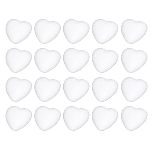 Pcs polystyrene hearts for - 20,