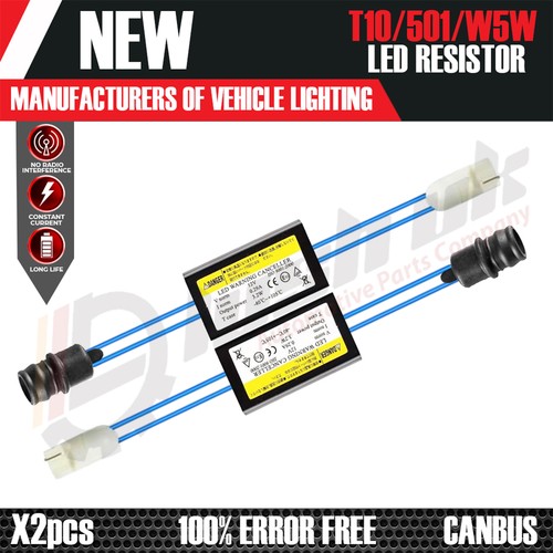 T10 501 w5w resistors - t10,