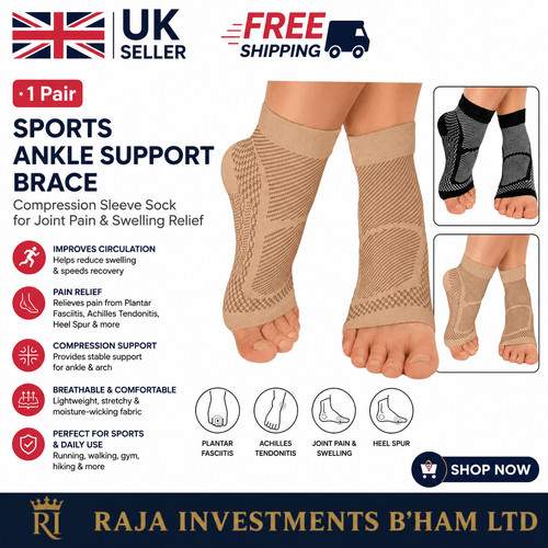 Pair ankle support brace - ankle,