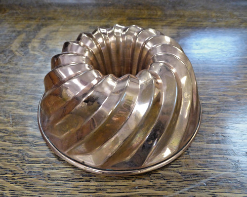 Antique vintage copper pudding - vintage,