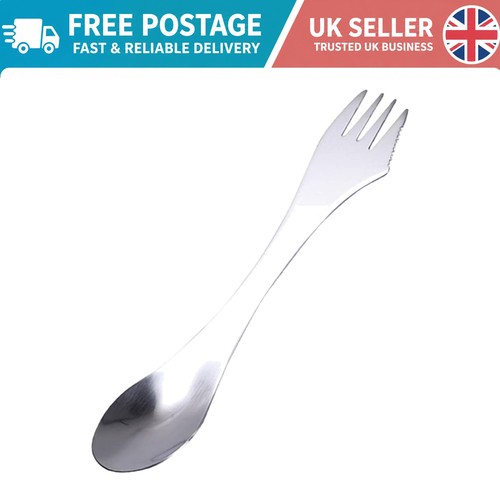 Stainless steel camping - 3-in-1,
