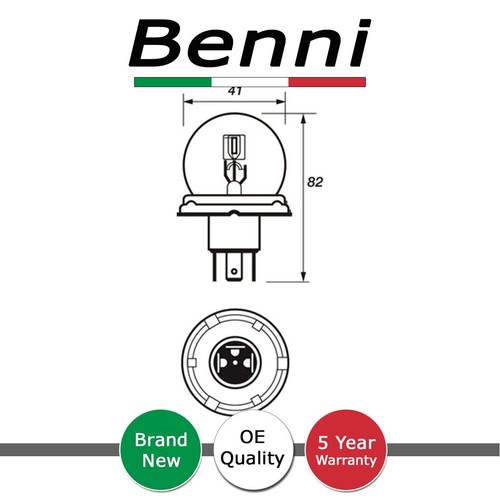 Bulbs manual benni fits mgb - bulbs,