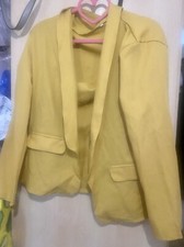 Mustard blazer