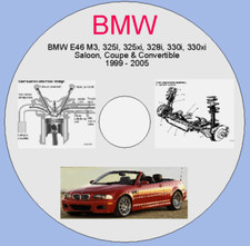BMW E46 M3, 325I, 325xi, 328i, 330i, 330xi Saloon, Coupe & Convertible 1999-2005