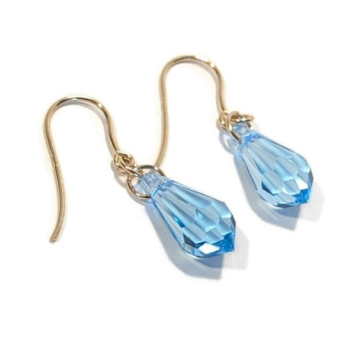 Solid 9ct gold aquamarine - 9ct,
