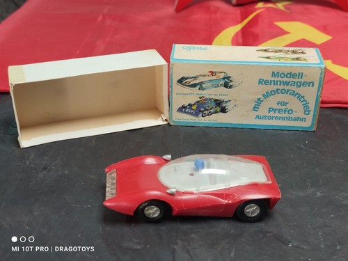 Vintage toy slot car - toy, ferrari