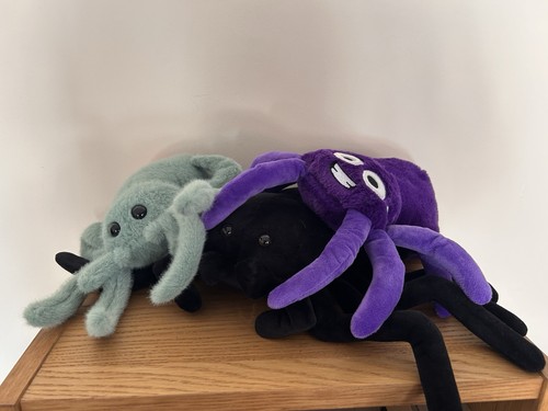Spiders stuffed animals - spiders,