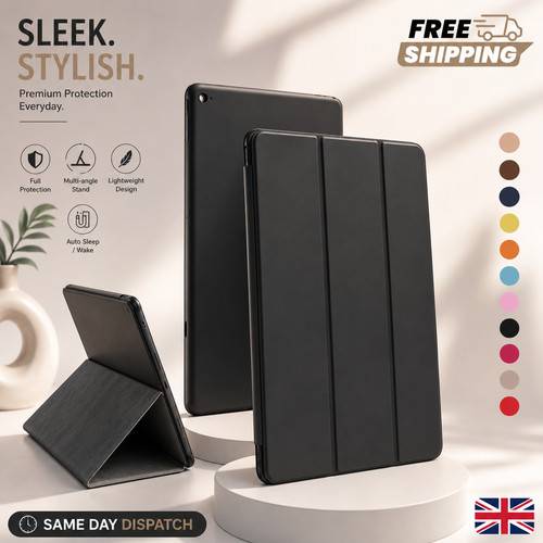 Case cover for ipad 7th - case, 10.2