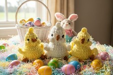 Baby Chicks Easter Plushie